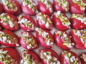 Mini Navette Houmous Betterave Pâtisserie Nanette